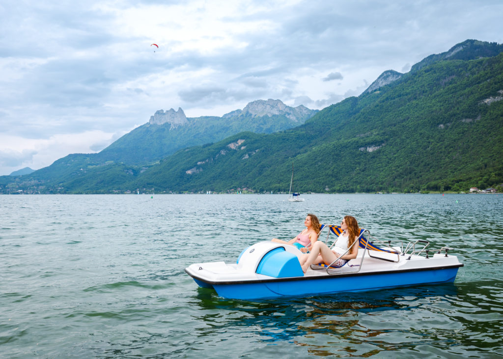 pedalo lac annecy