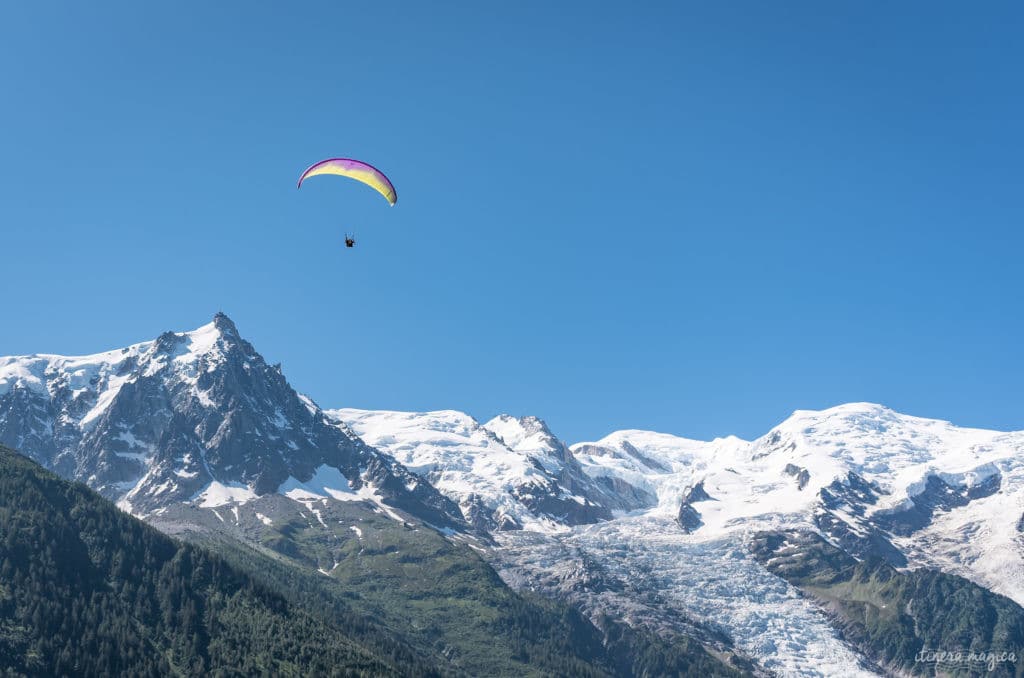 Que faire à Chamonix ? Les plus belles randonnées à Chamonix, la randonnée de la Jonction, une nuit au Montenvers, un vol en parapente à Chamonix...