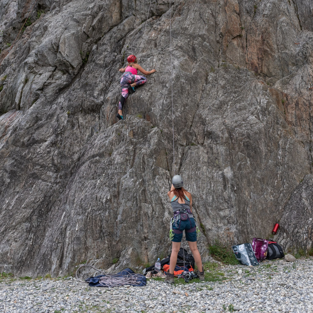 escalade chamonix