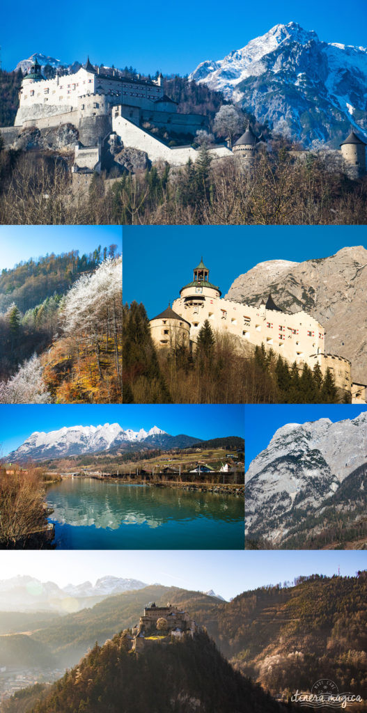 Château d'Hohenwerfen. Itinéraire romantique en Autriche : un voyage de rêve entre Salzbourg, Innsbruck, le château Hohenwerfen, les cascades de Krimml et un hôtel spa romantique. 