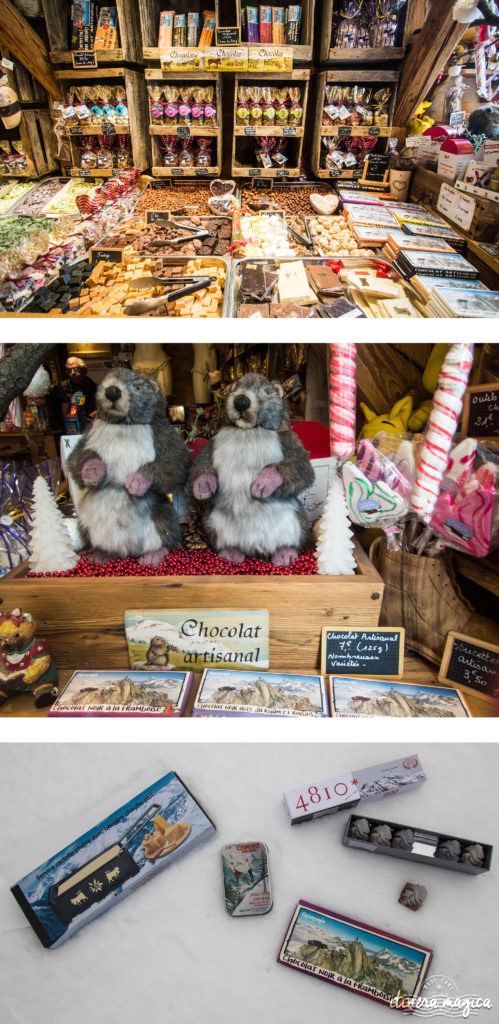 Spécialités savoyardes, souvenirs de Chamonix