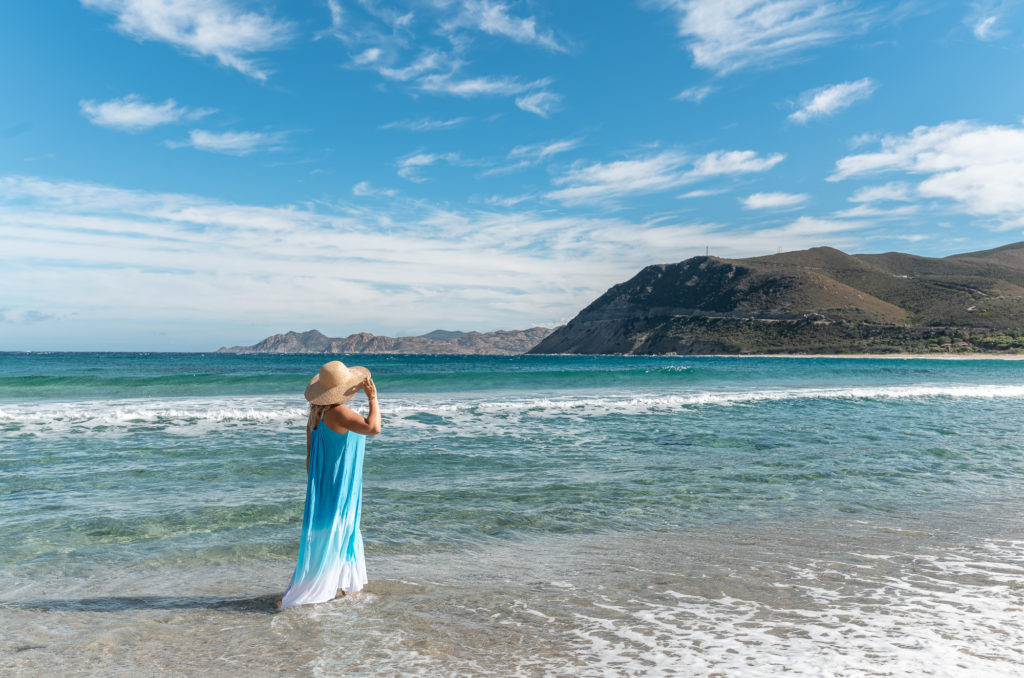 la corse hors saison : plages de corse en automne