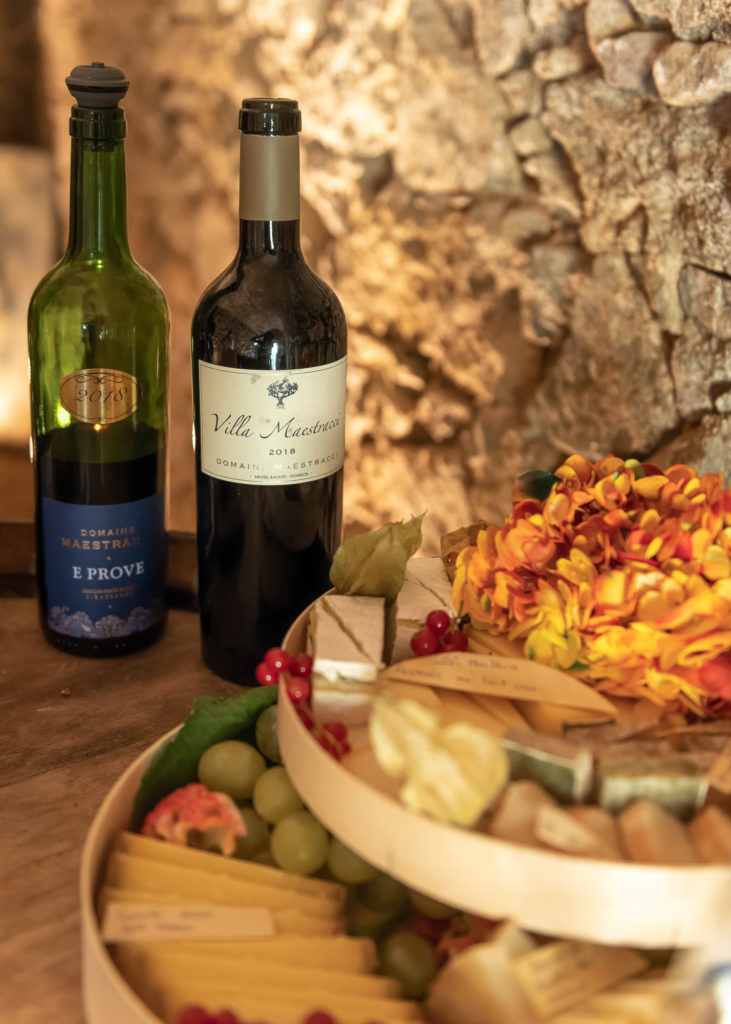 corse en automne : montagnes et vignobles