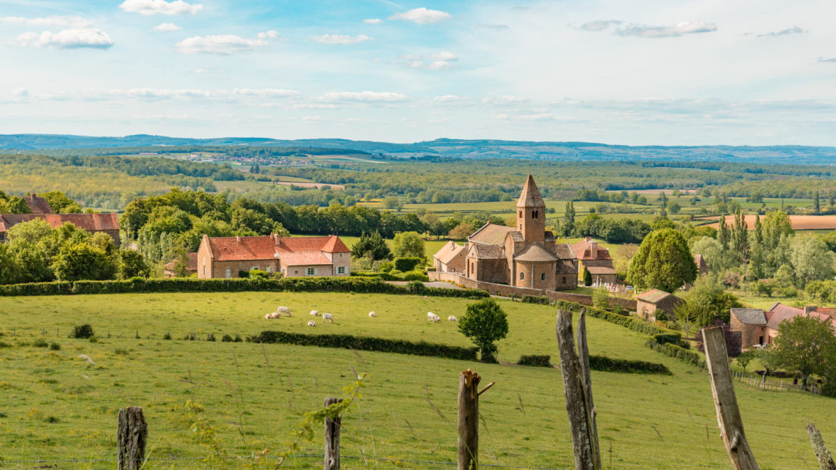 paysage de saône et loire