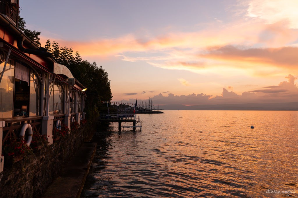 Visiter Evian-les-Bains et Thollon-les-Mémises, des rives du lac Léman à la Dent d'Oche. Randonnées et bonnes adresses