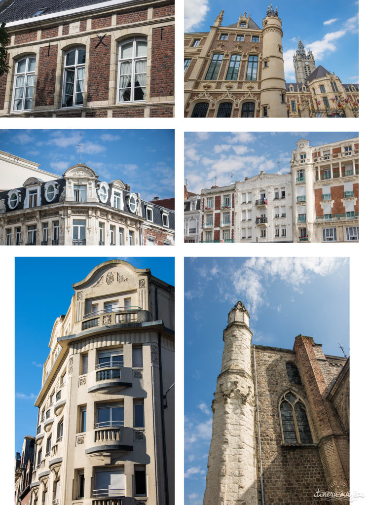 Façades de Douai. Que voir à Douai ? Blog Douai