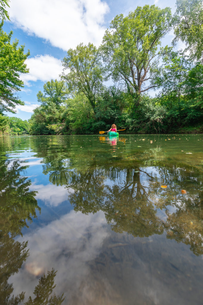 Que faire dans le Gard rhodanien, que faire en Provence occitane ? Kayak sur la Cèze