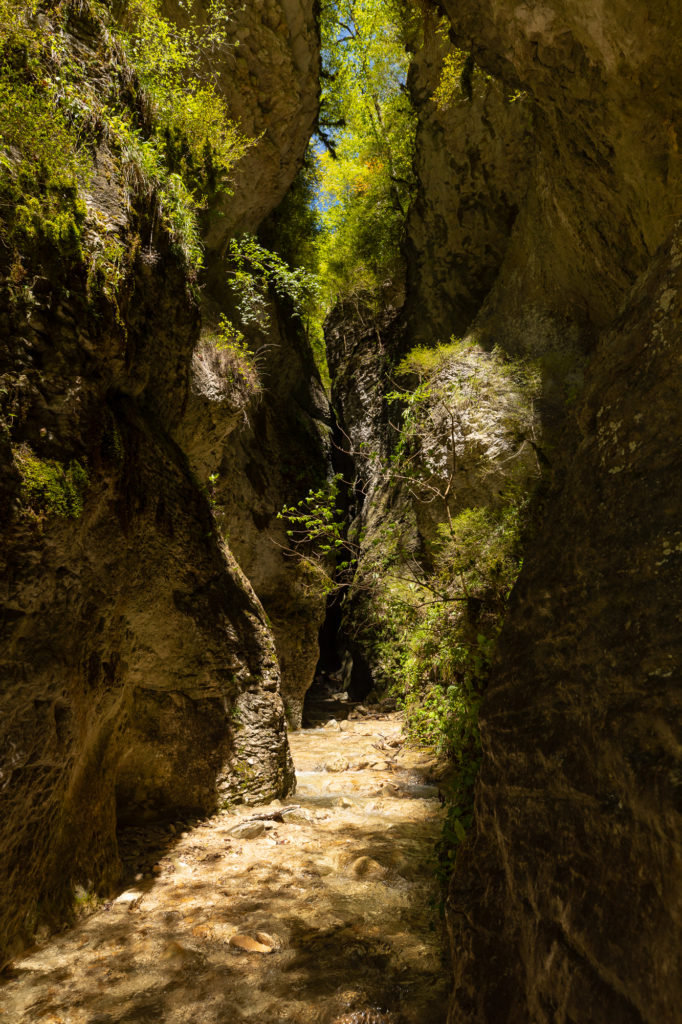 Baignades dans la Drôme : rivières du Diois. Les gorges des Gâts