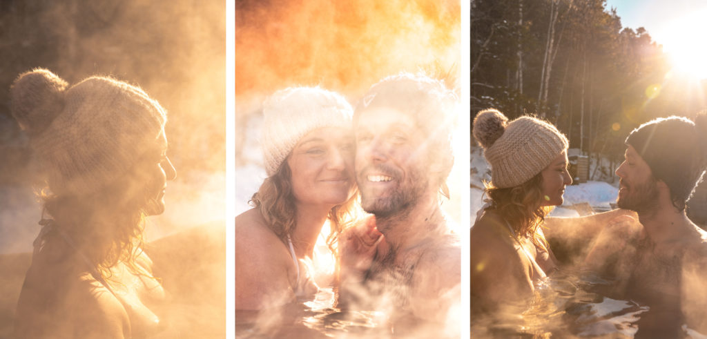 Un spa insolite en haute maurienne vanoise en hiver