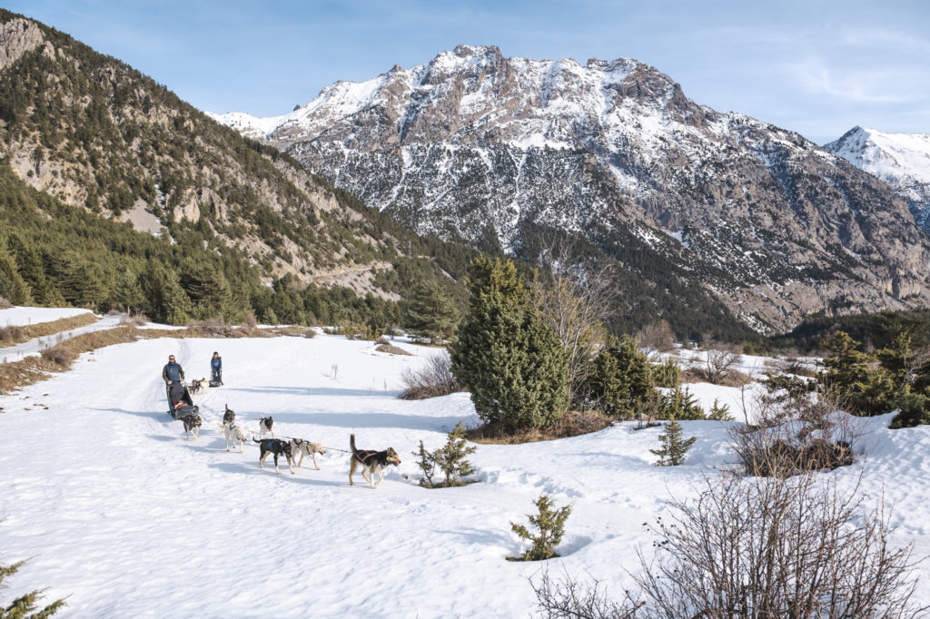Que faire dans la vallée de la Clarée en hiver ? Randonnées, refuges, activités hivernales, ski nordique, chien de traîneau