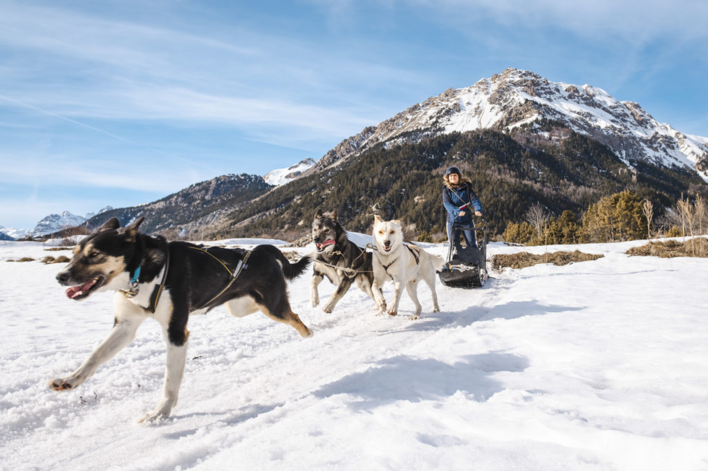 Que faire dans la vallée de la Clarée en hiver ? Randonnées, refuges, activités hivernales, ski nordique, chien de traîneau