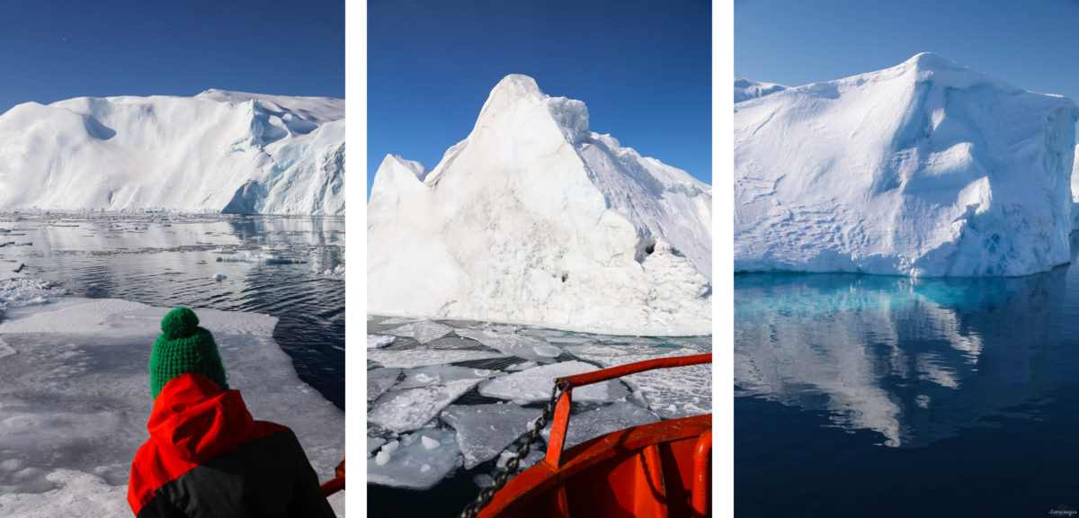 Voyage à Ilulissat et ses icebergs géants. Un incontournable lors d'un voyage au Groenland. De Paris à Ilulissat, un dépaysement total. Hôtel Ilulissat. Blog Ilulissat. Voyage Ilulissat