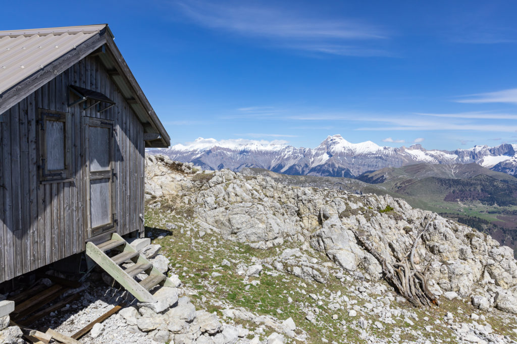 Randonnées en Diois, au sud du Vercors, avec vue sur le Mont Aiguille