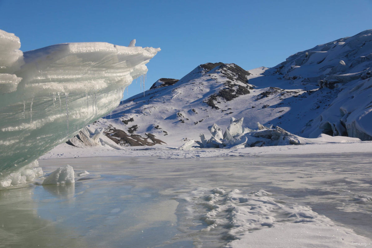 Kangerlussuaq : l'étape incontournable de tout voyage au Groenland, au plus près de la calotte glaciaire.