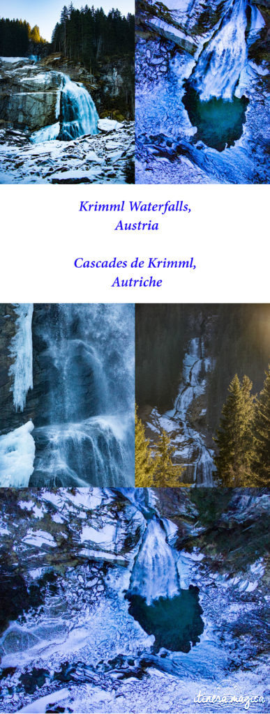 Sublimes cascades de Krimml, Autriche. Itinéraire romantique en Autriche : un voyage de rêve entre Salzbourg, Innsbruck, le château Hohenwerfen, les cascades de Krimml et un hôtel spa romantique. 