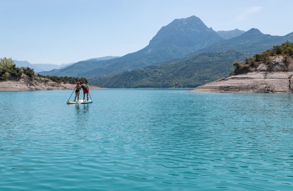 que faire autour du lac de serre poncon