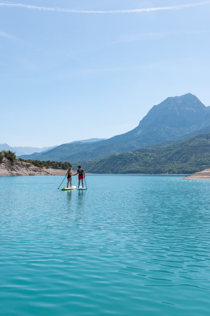 que faire autour du lac de serre poncon