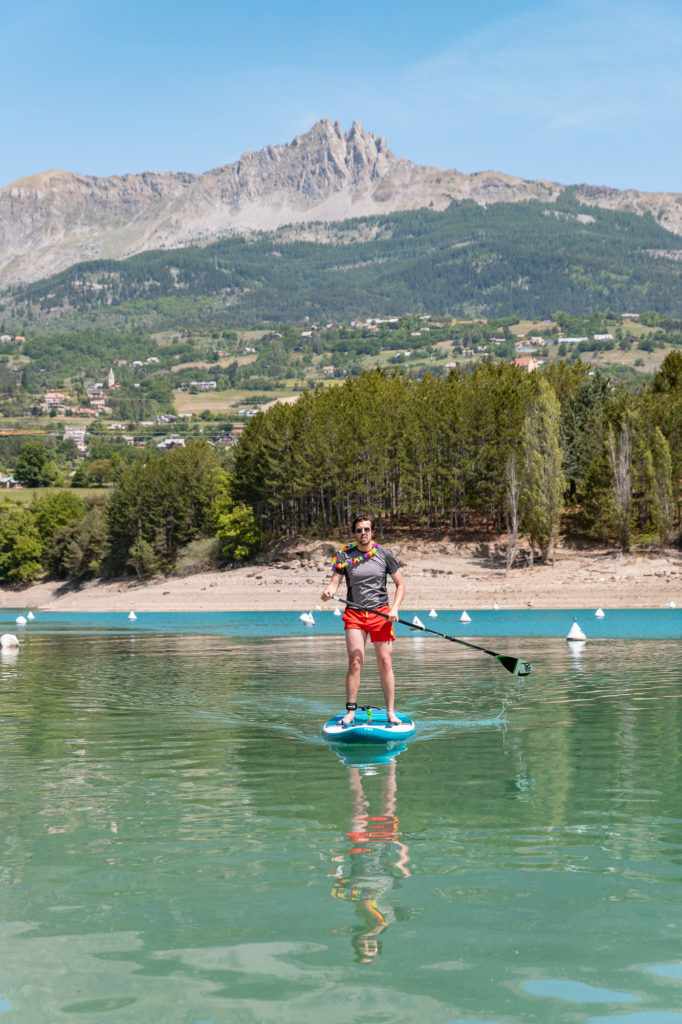 que faire autour du lac de serre poncon