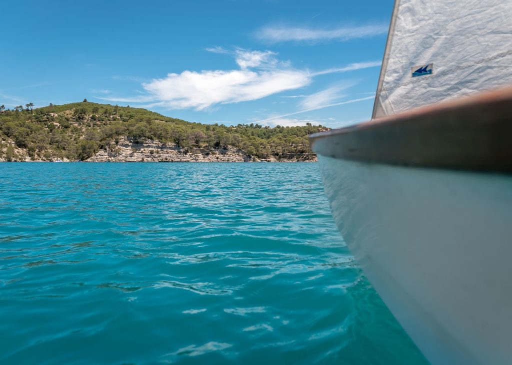 vacances dans le verdon en provence lac d'esparron