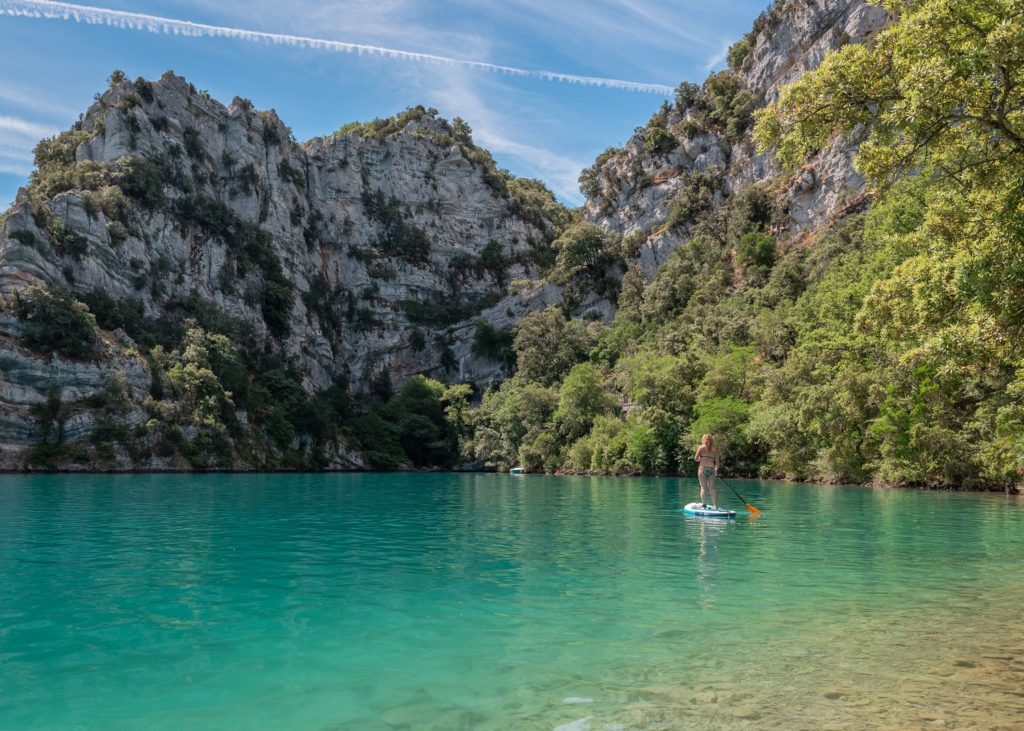 vacances dans le verdon en provence lac d'esparron