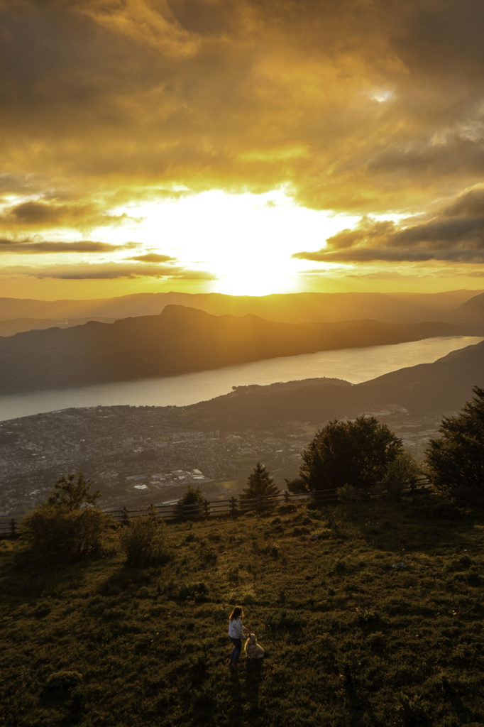 lac du bourget avec mon chien belvedere revard