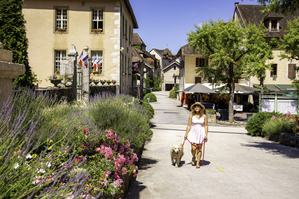 visiter chanaz avec son chien savoie