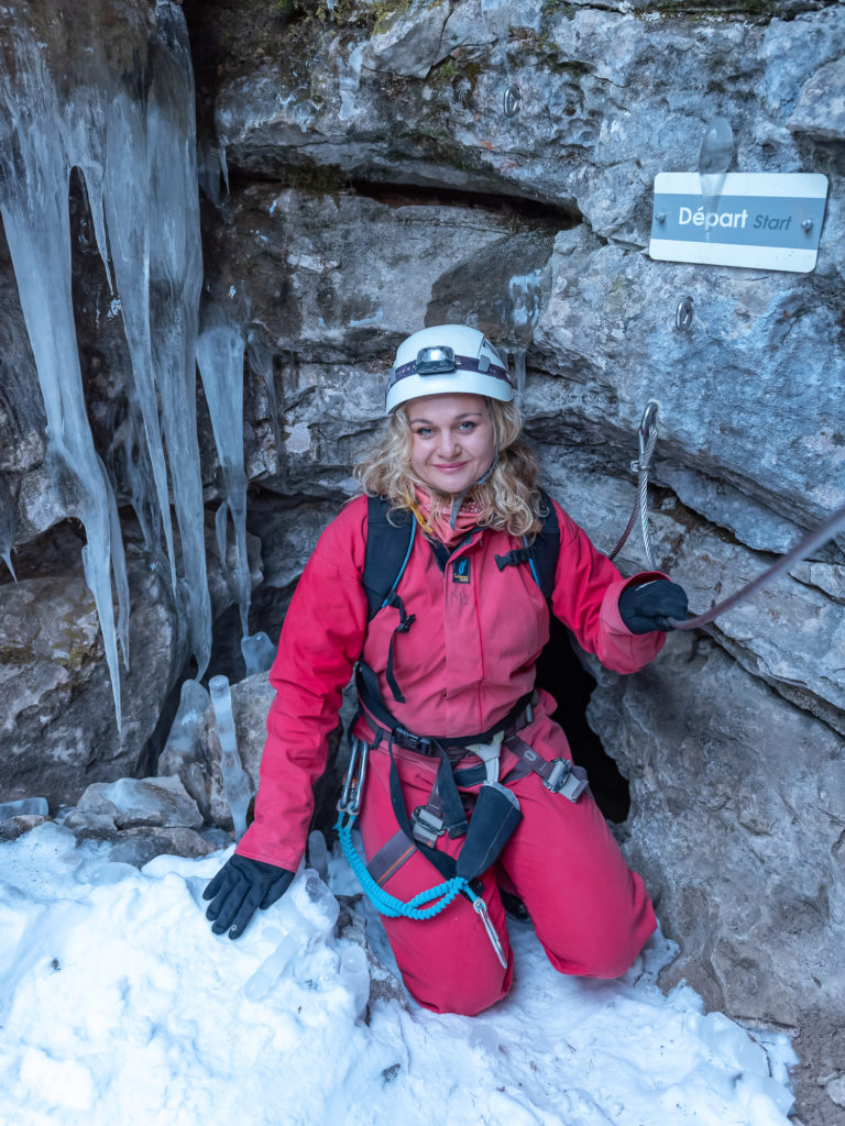 Explorer les chourums du dévoluy : via souterrata, spéléologie