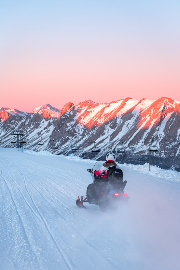 où tester la motoneige dans les hautes alpes ? le devoluy