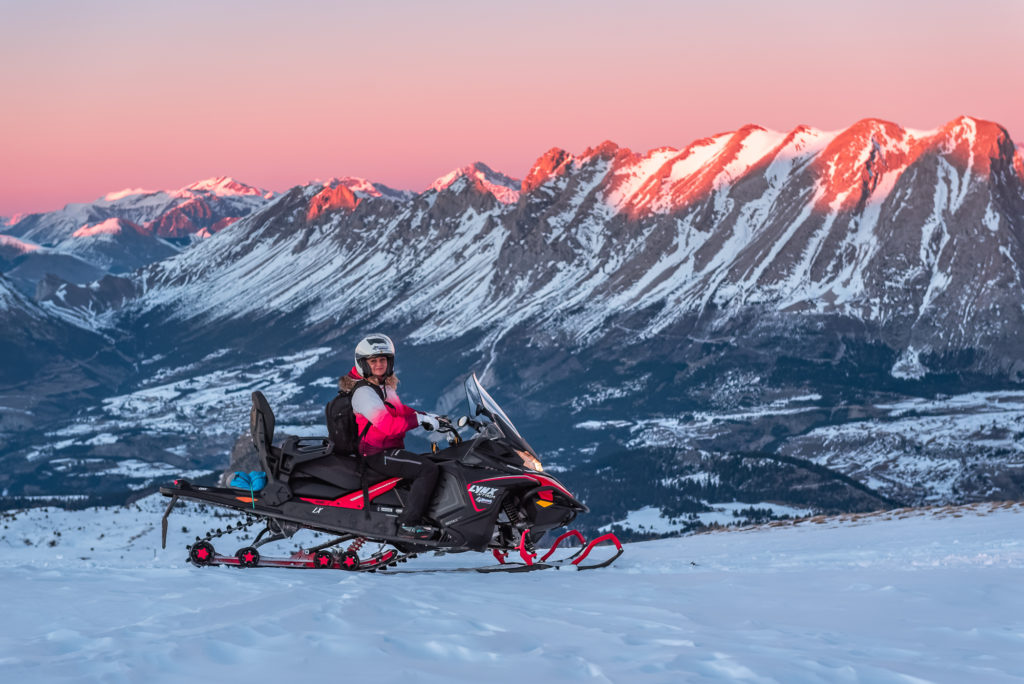 où tester la motoneige dans les hautes alpes ? le devoluy