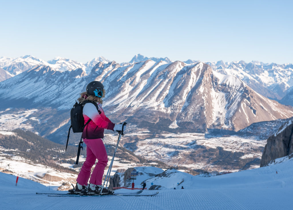 Skier dans Le Dévoluy au soleil des Hautes Alpes. Où skier dans les hautes alpes