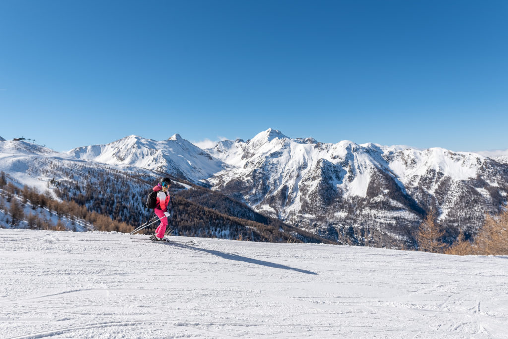 Skier aux Orres