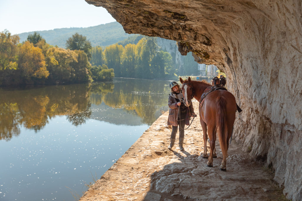 Les chemins de Saint Jacques dans le Lot, à cheval. Randonnée équestre dans le Lot