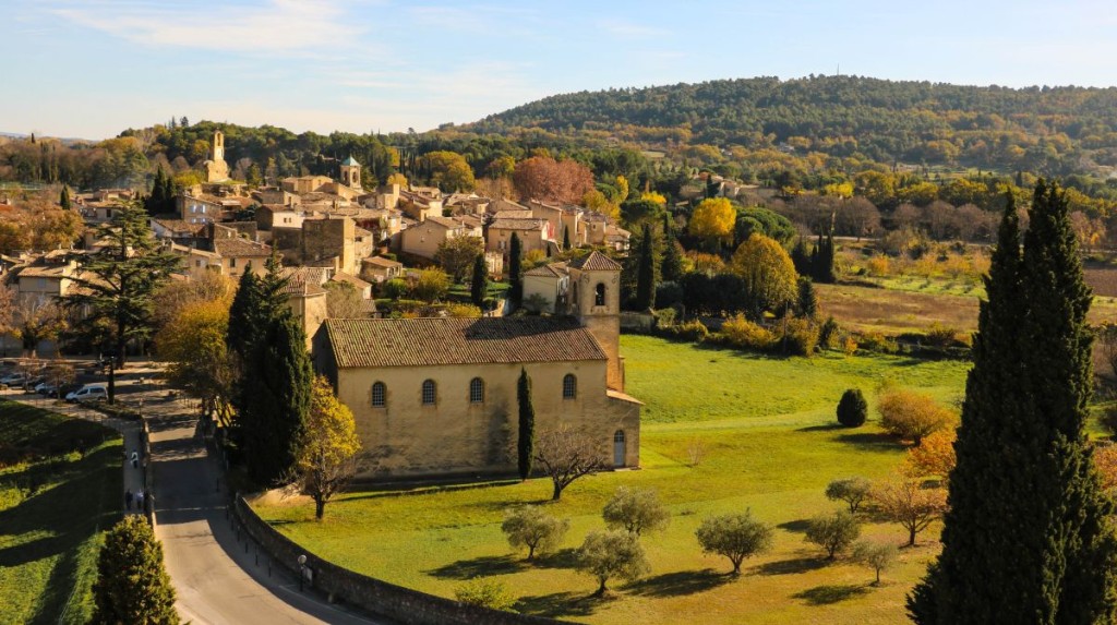 Idyllisches Lourmarin.