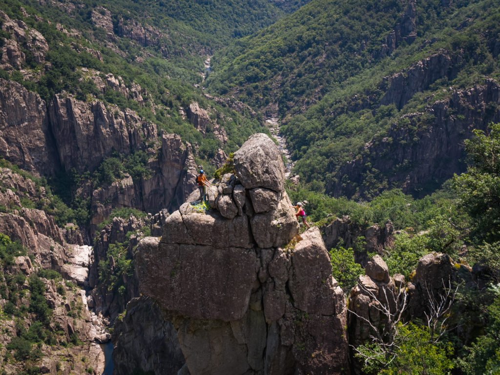 escalade lozere chassezac