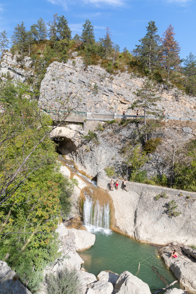 Les plus belles randonnées du Diois, Drôme : le Claps et le saut de la Drôme