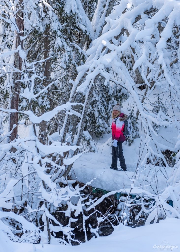 Que voir à Megève ? Blog sur un séjour d'hiver à Megève, avec bonnes adresses, ski de rando, survol du Mont Blanc, calèches, igloo...