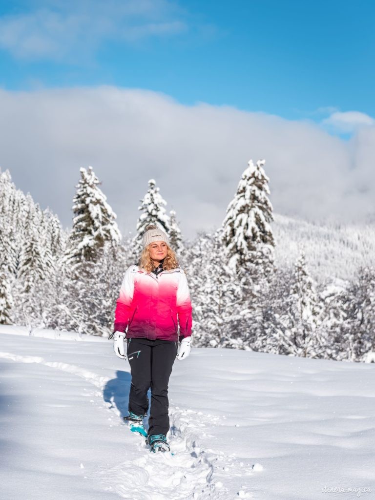 Que voir à Megève ? Blog sur un séjour d'hiver à Megève, avec bonnes adresses, ski de rando, survol du Mont Blanc, calèches, igloo...