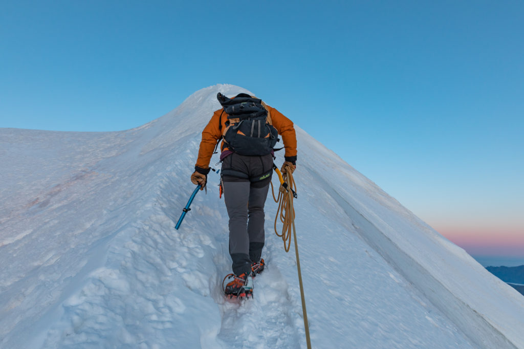 Ascension de la Meije orientale; alpinisme en Oisans 