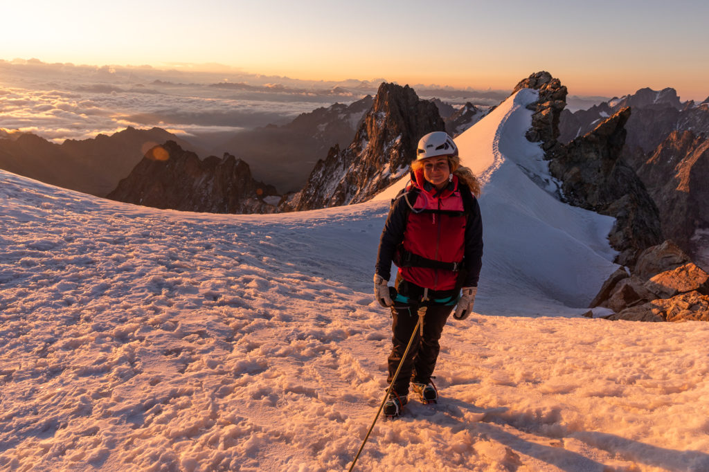 Ascension de la Meije orientale; alpinisme en Oisans 