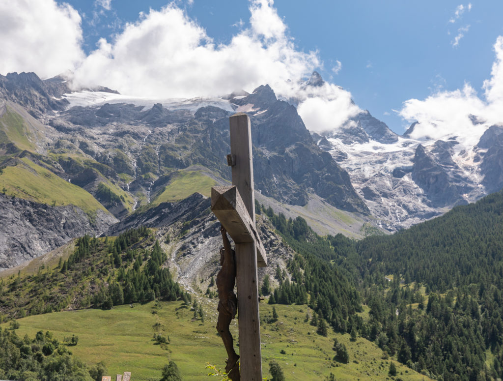 Le village de La Grave, au pied de la Meije