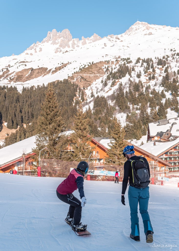 Que voir, que faire à Méribel ? Merveilleux séjour ski aux pieds à l'hôtel Le Mottaret, à Méribel, et découvertes au coeur des 3 Vallées.