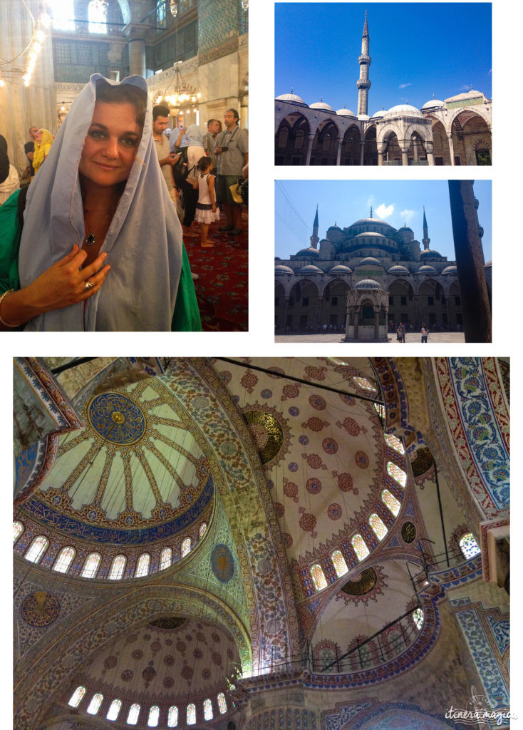 Mosquée bleue d'Istanbul. Palerme, Séville, Istanbul : trois destinations sublimes où les cultures se mélangent, pour un voyage qui ouvre les yeux.