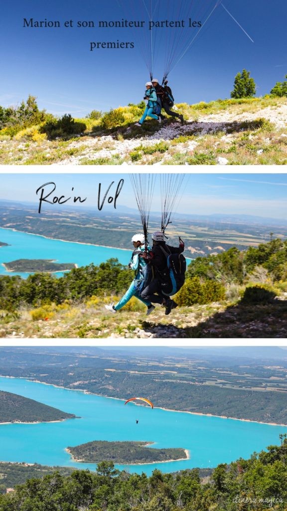 parapente verdon sainte croix