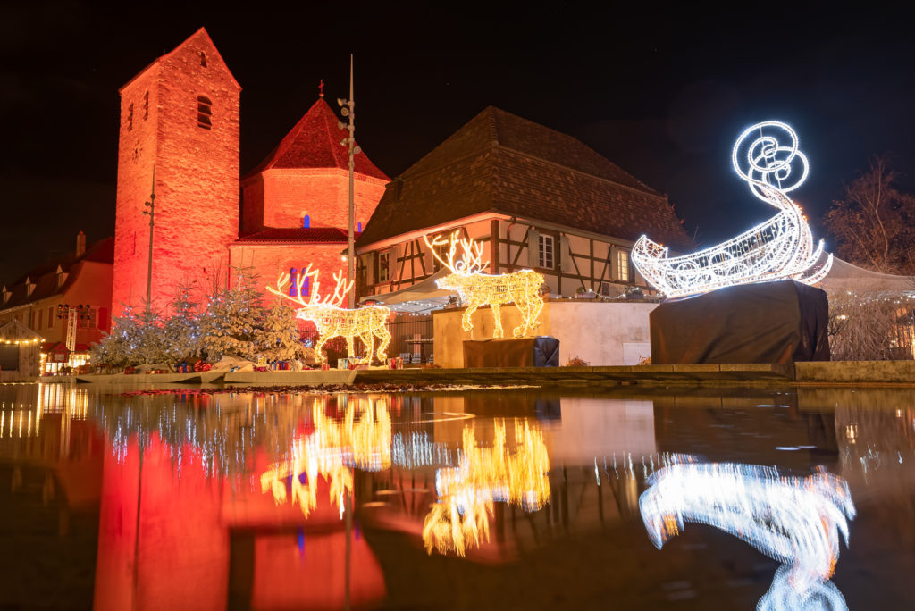 marchés de noël du sud de l'alsace : ottmarsheim