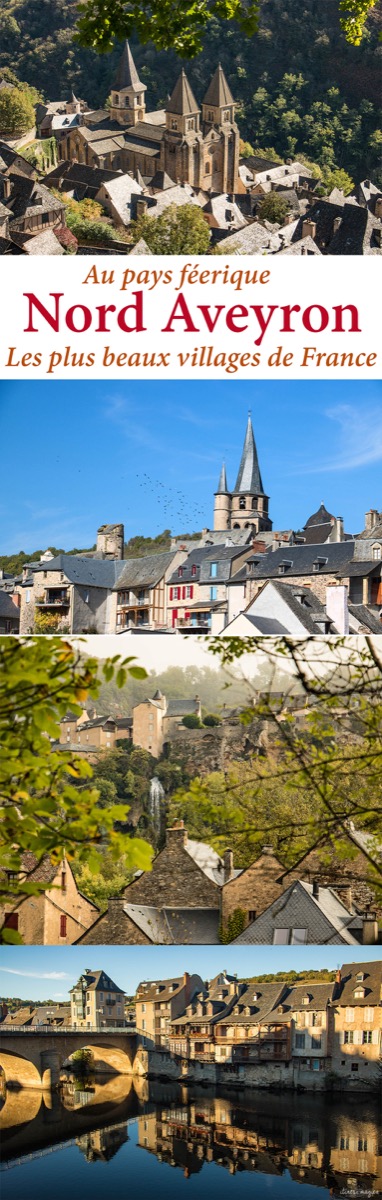 Les plus beaux villages de France sont au nord de l'Aveyron ! Découvrez #Conques, #Estaing, #Espalion.... #aveyron #occitanie #france #voyage