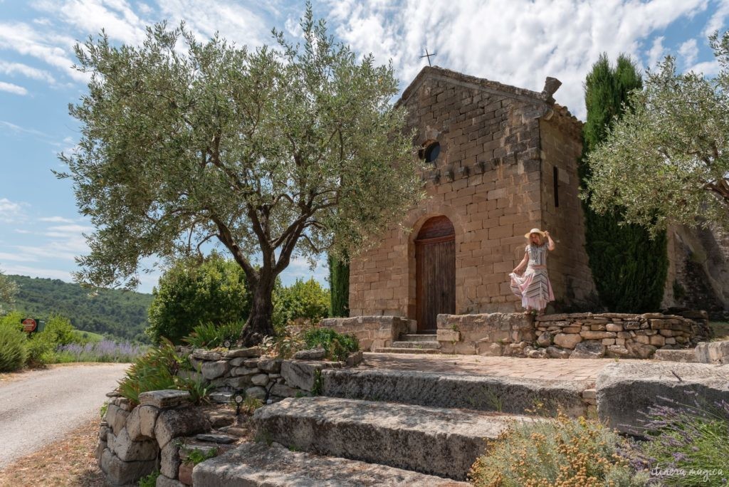 sur la route de l'olivier en baronnies provençales