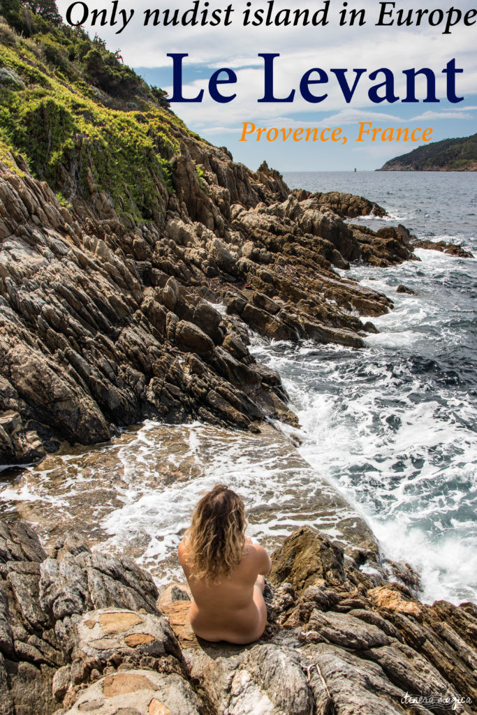 Discover Europe's only nudist island: Le Levant on the French Riviera! A nudist paradise by the Mediterranean in Provence. #Provence #France #nudism #frenchriviera