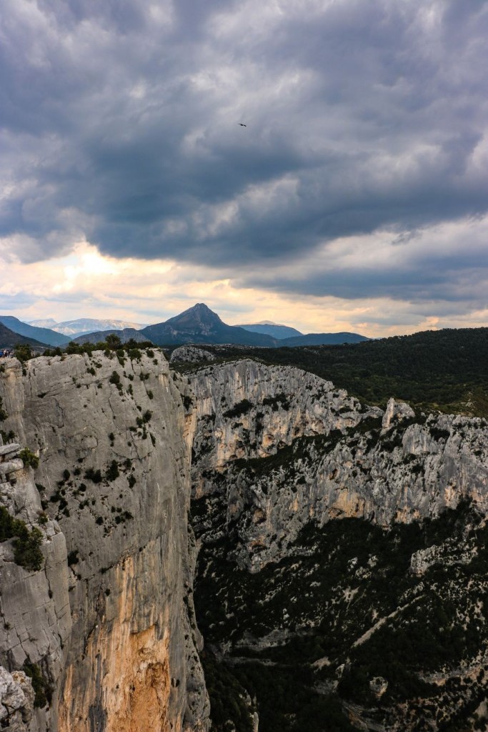 Mountains of Provence : great canyon of Verdon