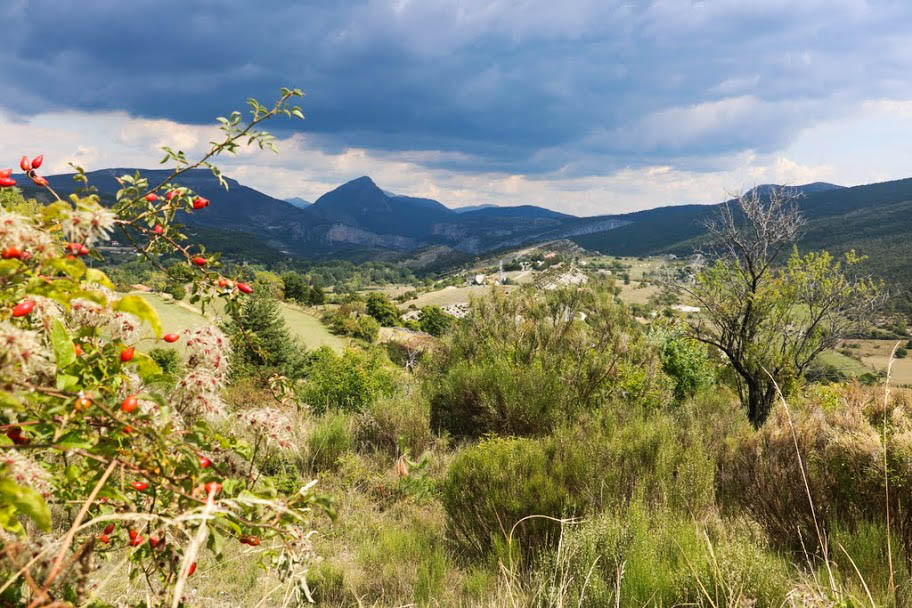 Orage d'automne dans le Verdon.