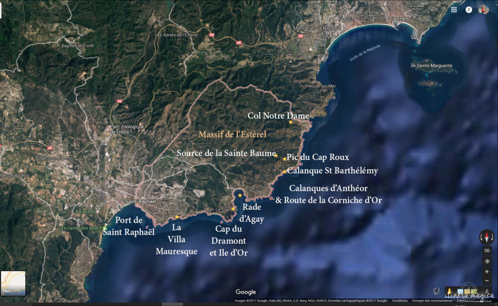 Les plus beaux points de vue de l'Estérel : panoramas et randonnées, découvrez Saint Raphaël en beauté.